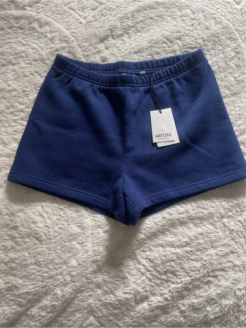 Aritzia Cozy Sweatfleece Perfect Hi-Rise Mini Short